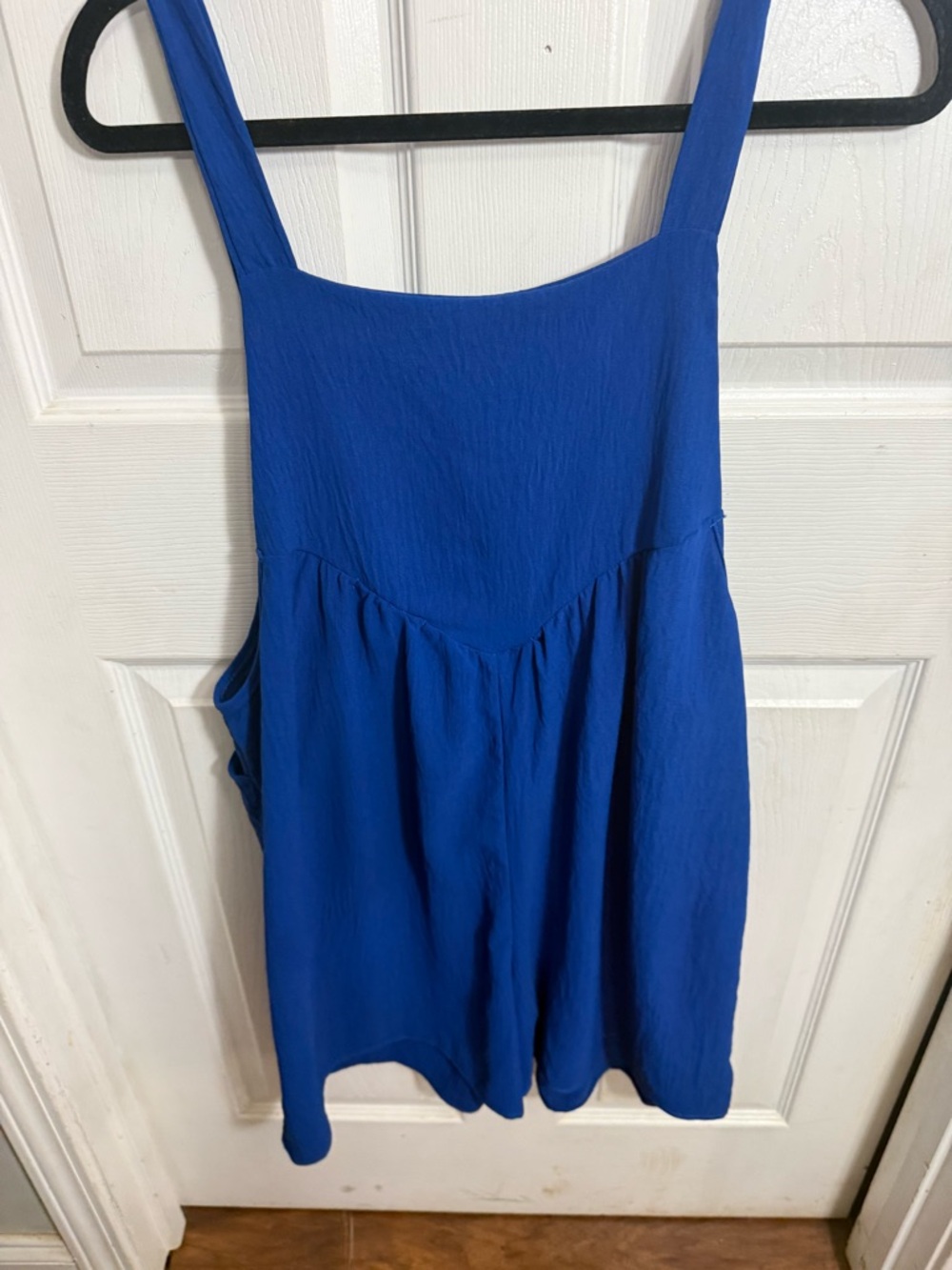 Lovely Melody Royal Blue Button-Accent Romper - Picture 6 of 7